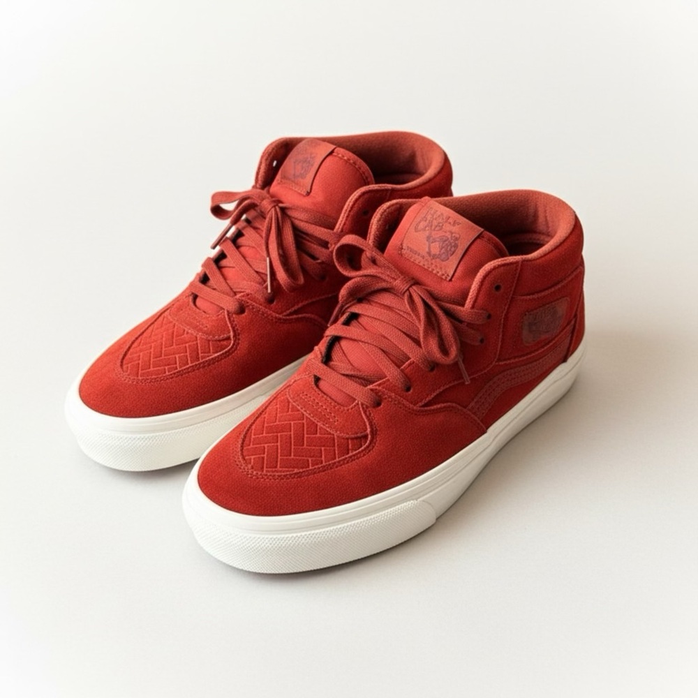 New in Box Vans Skate Half Cab NJ Nico Hiraga Brick White Size Men’s 10.5
